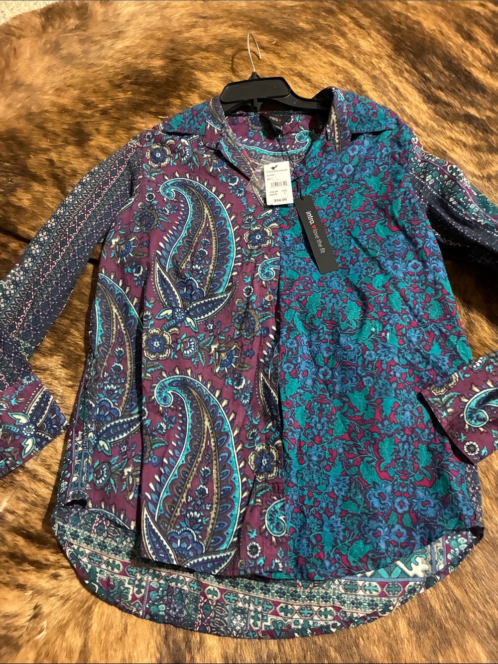 Intro colorful blouse in small